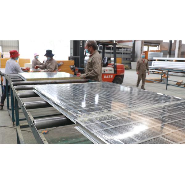 ISO Panels Fireproof Structure Building Board Rock Wool Sandwich Panel Partition Wall Panels