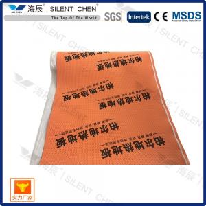 China 33kg/M3 IXPE Foam Underlay For Underfloor Heating 2mm Standard Acoustic on sale