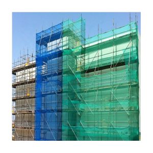 Plastic construction scaffolding protective safety net covering soil net