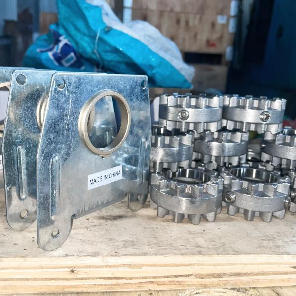 Custom Rack and Pinion Gear System for Greenhouse Ventilation