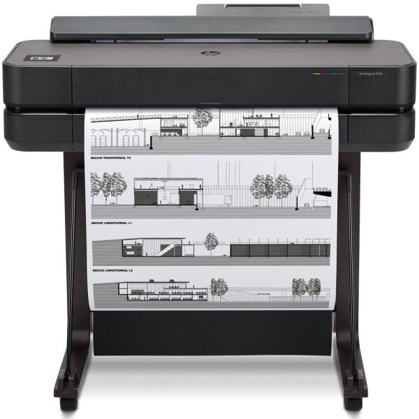 H P T630/T650 Engineering Plotter Printer 36-Inch A0 24-Inch A1 Large Format Color Inkjet Plotter Wireless Network Connection