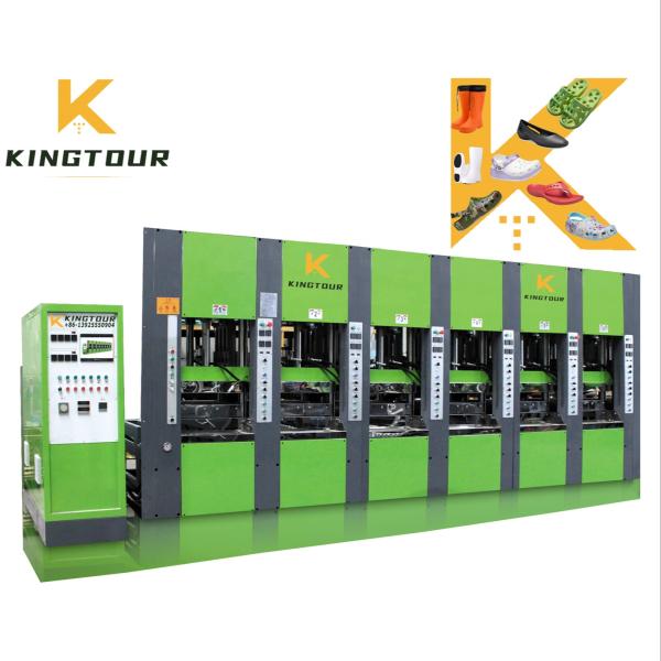 Automatic Slipper Injection Molding Machine Rotary Plastic Slippers Machine 18500W