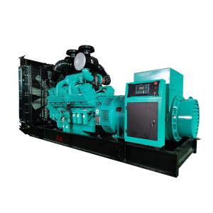 China Cummins Power Diesel Generator 600kW 750kVA Low Emissions Water Cooled on sale