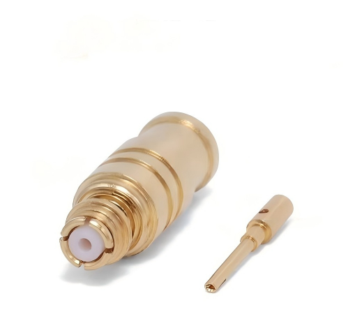 18GHz Frequency Range SMP-KB3 Female RF Connector with Gold-plated Brass and PTFE Insulator for 141/RG402 Cables