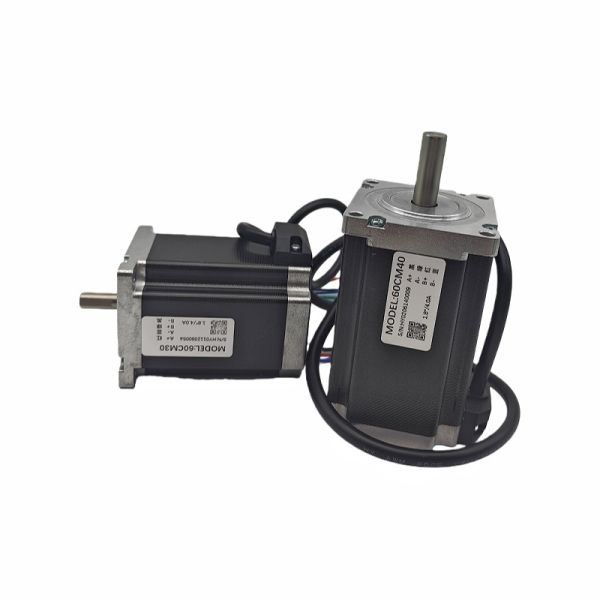 60CM30 60CM40 Bipolar Stepper Motor with 60mm Frame, 4A Rated Current, and 3.0N*m Holding Torque for CNC and Automation