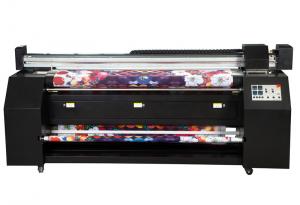 China Dye Sublimation Digital Printer With  Epson Printhead For Polyester and Cotton Fabric on sale