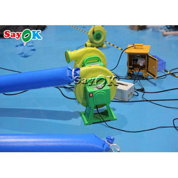 Inflatable Bouncy Slides Custom Backyard Robot Themed Inflatable Water Slide With Pool