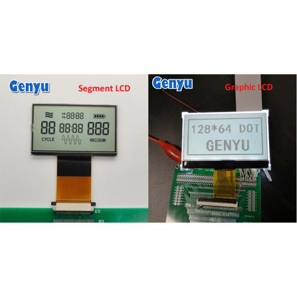 Custom Made LCD Display HTN Segment Screen 46PIN Transflective Sunlight Readable