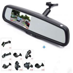 China Delicate Rear View Mirror Reverse Camera , 3.5 Reverse Camera Mirror Kit 480x272 Pixels on sale