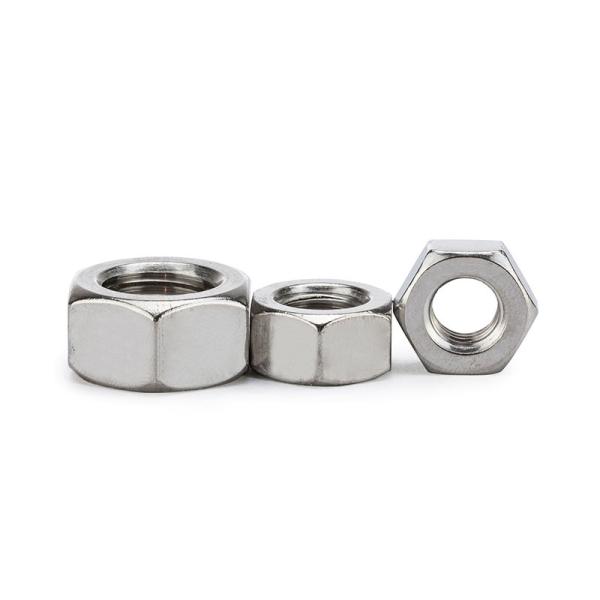 JISB1181 A2 70 Coarse Thread Stainless Steel Hex Nuts M3-M20 Nut Customizable and Nuts
