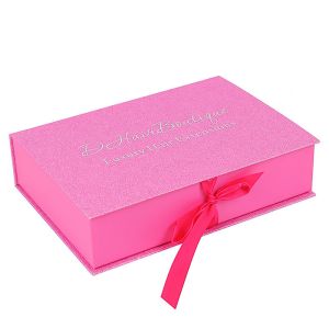 Buy cheap Magnetic Folding Hair Extension Packaging Boxes Fashionable With Silk Satin from wholesalers