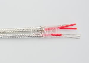 Wholesale Rubber / PVC / Fiberglass Insulated RTD Cable / 20AWG PT100 Cable SGS Certification from china suppliers