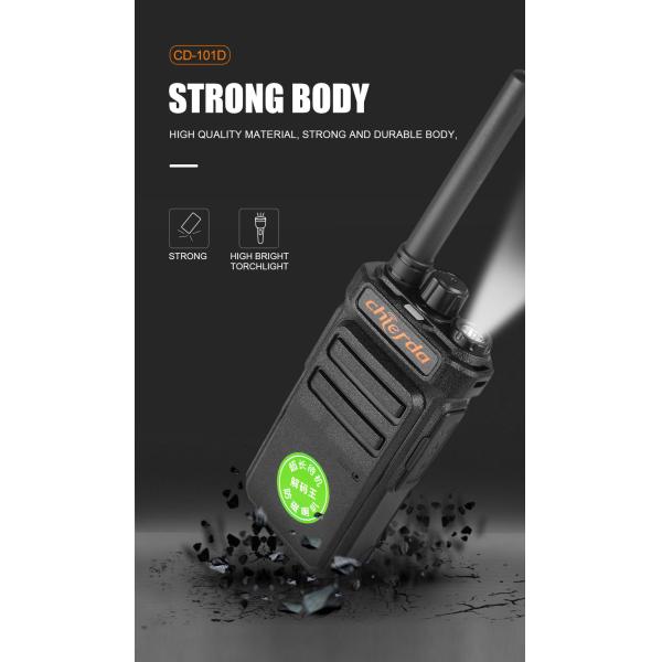 Chierda CD101F Plus BT 5.1 Walkie Talkie with Type-C Charger