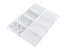 China Disposable Plastic Cell Culture Plate Flat Bottom Multi Well Plate on sale