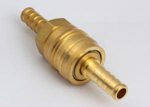 Wholesale Rectus 26KA Automatic Pneumatic Quick Connect Coupling , Pneumatic Connectors In Brass Nickle Plated from china suppliers