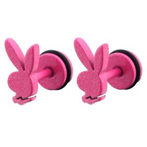 China Stainless Steel fashion cartoon rabbit avatar New Design health care stud Earring gift for girls on sale