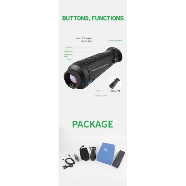 S25X Thermal Imaging Monocular Camera 640x480 IP66