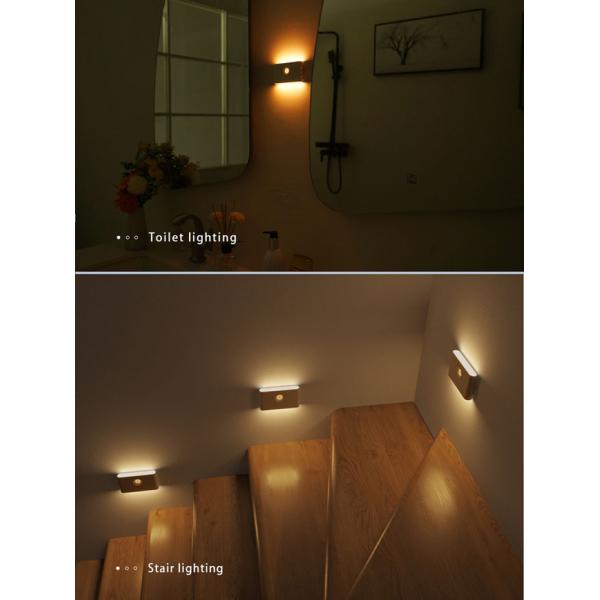 Motion Sensor Led Night Light With Adjustable Brightness Up To 10 Feet Range