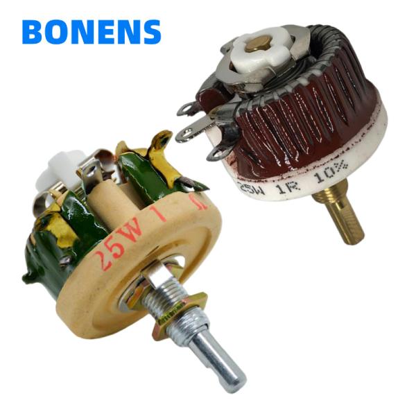 BC1 Ceramic Disc Rheostat 100W Adjustable Resistor 1Ω-10KΩ