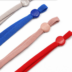 Wholesale protective Adjustable Elastic Band with Buckle Stretchy Earloop