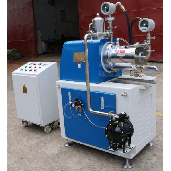 6L Horizontal Pin Type Bead Mill Super Fine Sand Grinding Mill 15Kw
