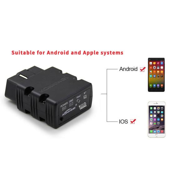 KW902 Konnwei All Items Multi - Languages ABS Obd2 Scanner Wifi Iphone