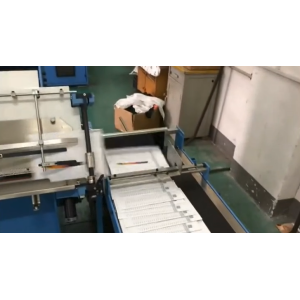 Automatic End Sheet Pasting Paper Inserting Machine Notebook Diary Lining