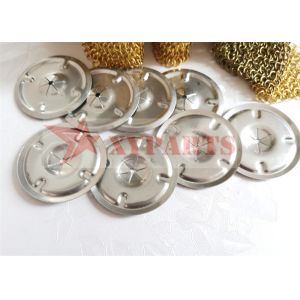 A2 Stainless Steel Self Locking Washers Round 50mm For 4mm Pins Fixed