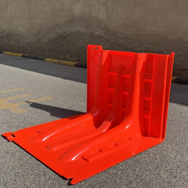 Removable L Shape ABS Flood Water Barriers Baffle River Garage Door Portable Flood Protection Barrier Plastic Anti Flood