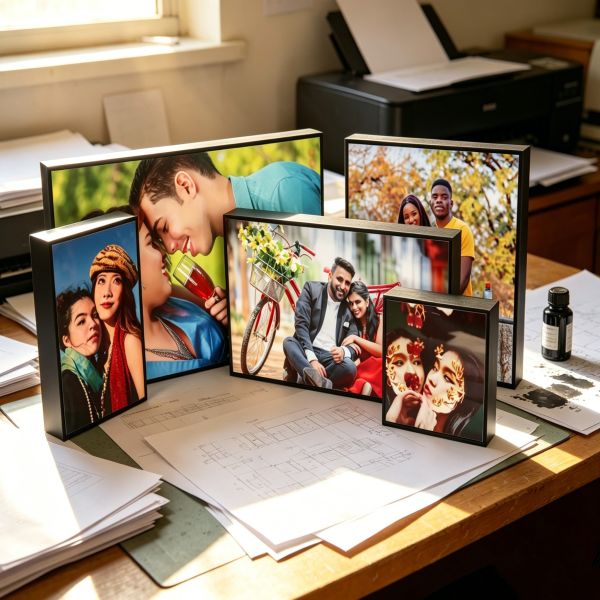 Home Decor Various Sizes Sublimation Aluminum Photo Frame Custom Metal Frames
