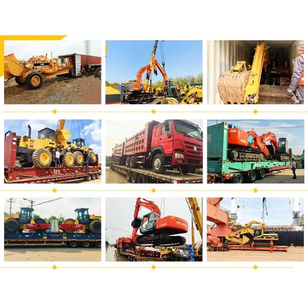 Used Hydraulic Backhoe Loader Caterpillar 966E Wheel Loader