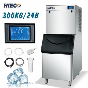 China Commercial Ice Cube Machine 300Kg Per Day Ice Cube Making Machine on sale
