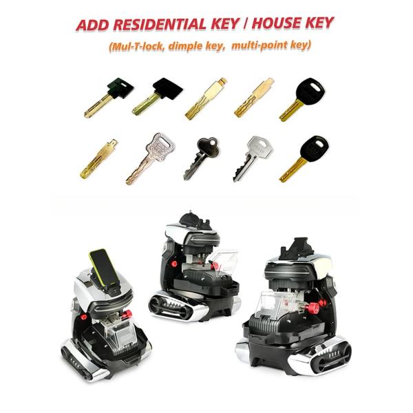 Effortless Key Duplication with TANK 2 Pro The Multifunctional CNC Key Cutting Machine