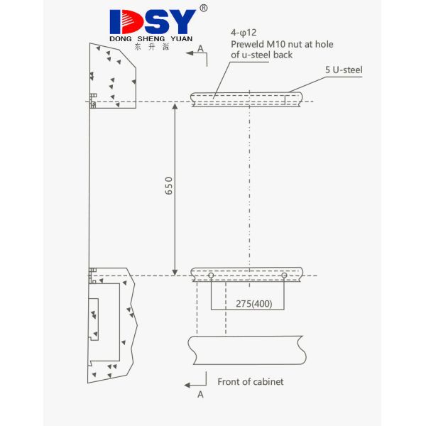 Customized 10kV High Voltage Load Break Switch For Ring Main Unit