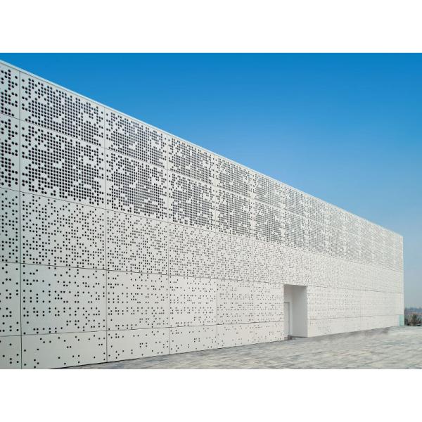 Wall / Ceiling Decoration Perforated Aluminum Sheets With Holes