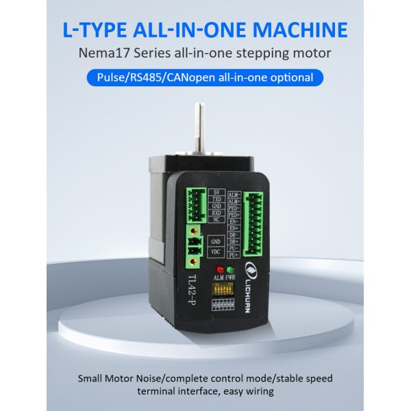 Lichuan Closed Loop Integrated Stepper Motors Driver 0.8N.m 2Phase Nema17 24V 2.5A 1000PPR