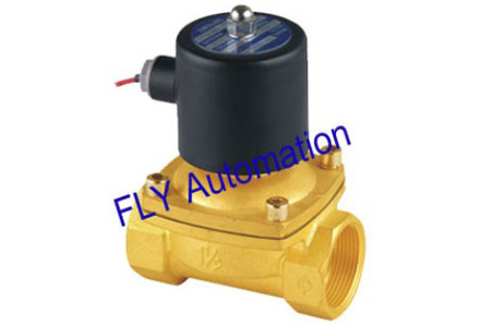 2W400-40 1.5" Threaded 2 Way Water Solenoid Valves Operated Directly Without Pressure