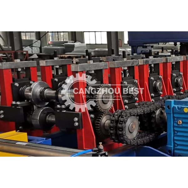 Automatic Cable Tray Roll Forming Machine , Cable Tray Production Line