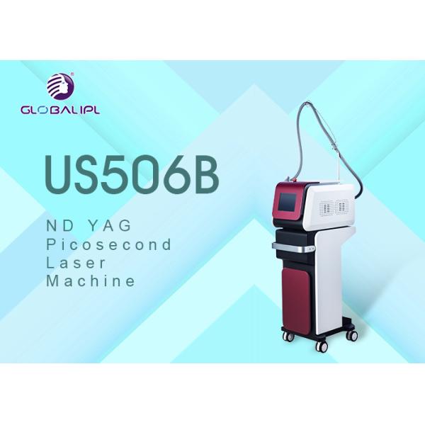 CE Approved Laser Tattoo Removal Equipment 755 808 1064nm 1 - 15Hz Frequency