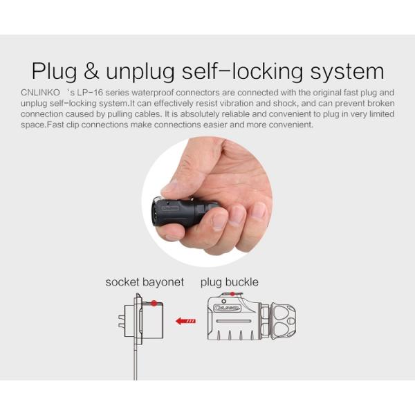 IP68 Industrial Plug 8P8C RJ45 Waterproof Connector Ethernet Connection Type RJ45 Dual Connectors Cat5e Cat6 for Connect Network