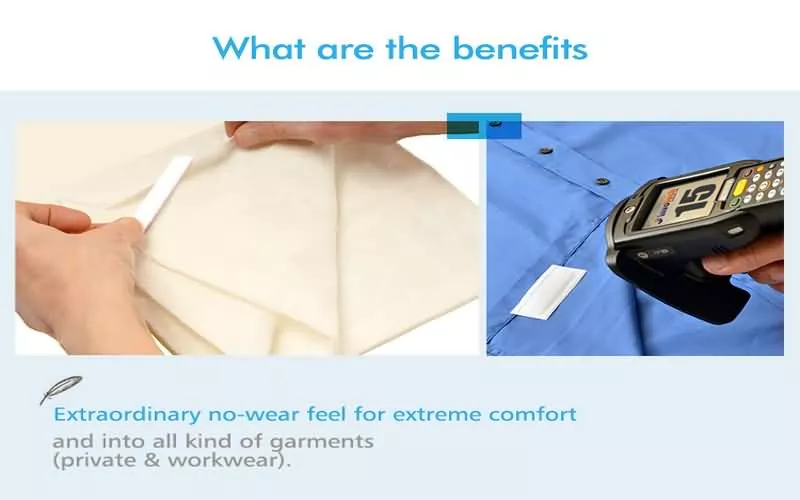 915MHz RFID Laundry Tag 50-200℃ Waterproof for Hotel Clothing Factory