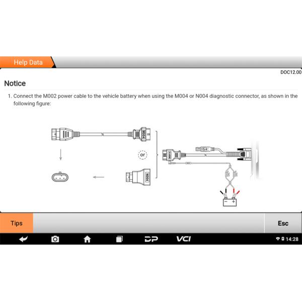 OBDSTAR MOTOMASTER Motorcycle Scanner