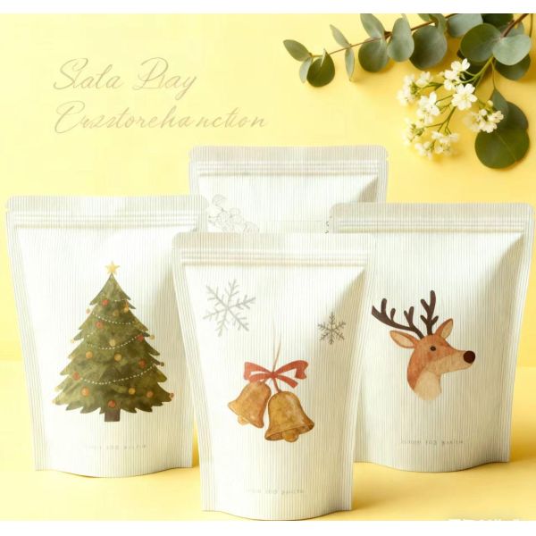 Hot Selling Recyclable Smell Proof Stand Pouch with Customizable Printing and Zipper Top
