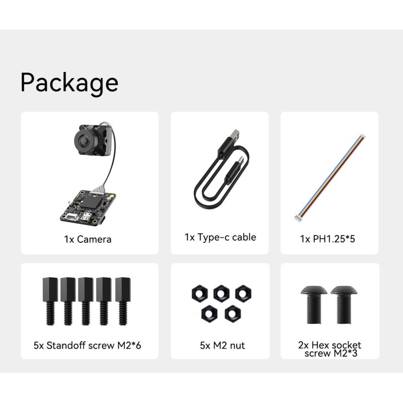 Runcam Split-H Support 1080P Recording And Output Built-In Microphone Remote Control Camera For RC Drone FPV Airplane