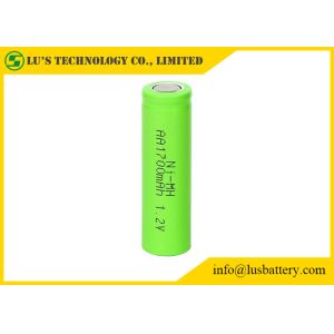 Wholesale Flat Top Green Color 1.2 V Rechargeable Battery AA1700mah Low Internal Resistance from china suppliers