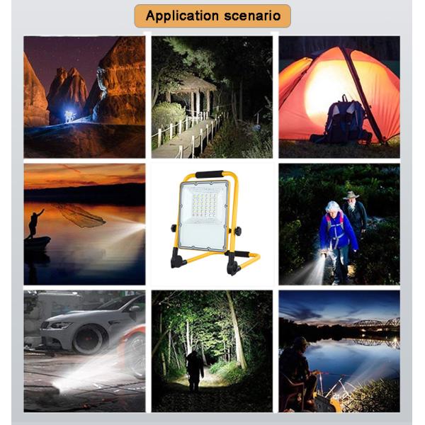 30W High Lumens USB Rechargeable Work Light Waterproof 360° Rotating Foldable Stand COB LED Work Light