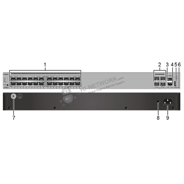 structure-s5731-s24t4x-a-datasheet Huawei CloudEngine S5731-S24T4X-A Network Switch with Simplified O&M Intelligent Stack and Enhanced Layer 3 Features