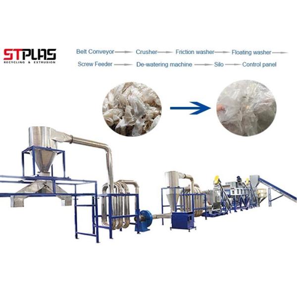 Single Screw Semi Plasticized Pellets Plastic Squeezing Machine