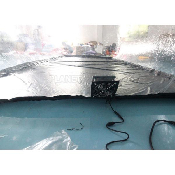 DustProof Inflatable Car Cover Capsule Tent for Car Storage