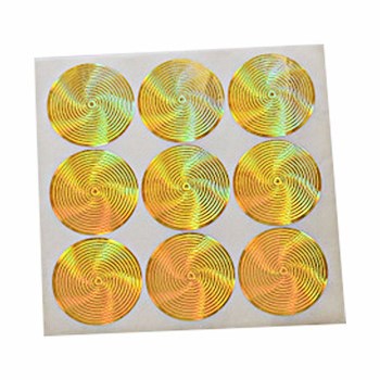 Anti Counterfeiting Gloss Lamination Authentic Hologram Stickers